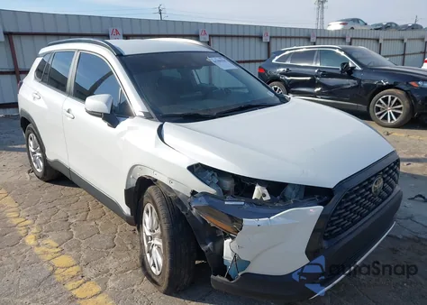 2022 Toyota Corolla Cross Le from USA, damaged, VIN 7MUCAAAGXNV032587